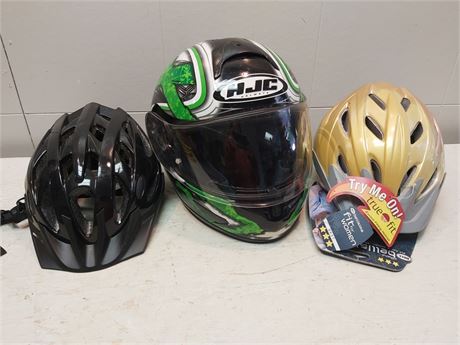 Assorted Multi-Sport Protective Helmets FC