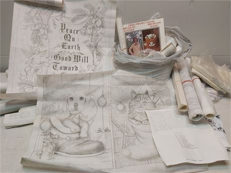 Vintage Crafting & Holiday Art Collection 20