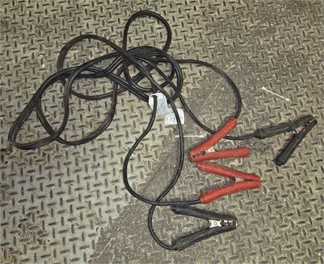 Vintage "Crocodile" Heavy Duty Booster Cables 19