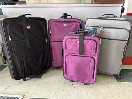 4-Piece Mixed Travel Luggage Set – Outbound & More 4