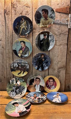 (12) Elvis Presley Limited Edition Collector Plates 11