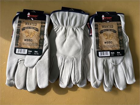 Watson Gloves “Billy The Kid” #550, 3 pair 12