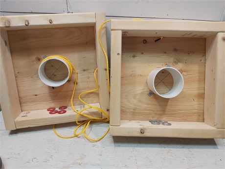 Handcrafted Washer Toss Game Set 3