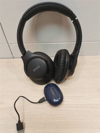 ​KVIDIO Over-Ear Wireless Headphones & Bluetooth Earbud Set 11