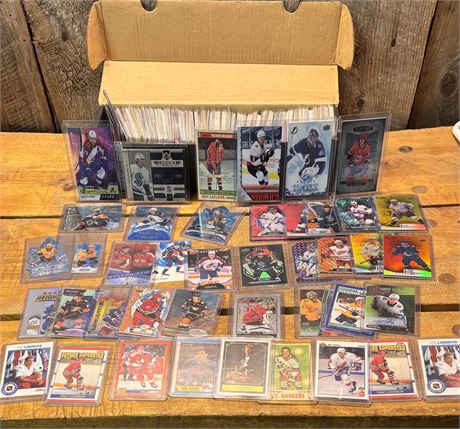 Hockey Selection: Modern UD Hits & Vintage Gems - Lindros RC Lot, Autographs FS