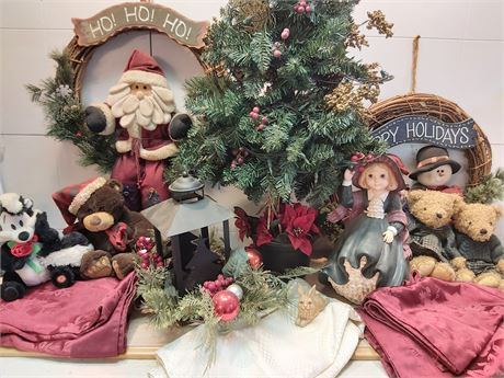 Festive Holiday Decor and Collectibles