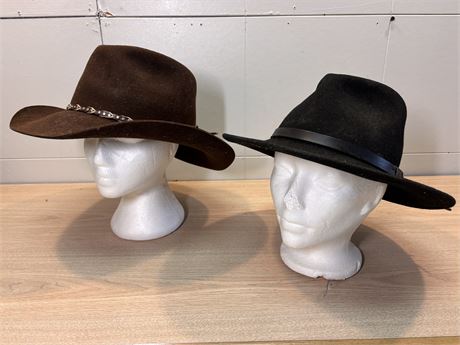 2 Outback & Western Hats: Outback Trading Co. Outback Jack & Vintage Koolah 7FR