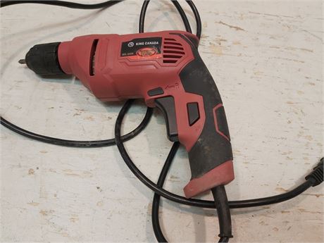 King Canada 3/8" Variable Speed Reversible Electric Drill 8