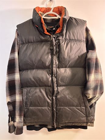 Men’s Rugged Fall Layering Bundle: Harley-Davidson Pocket Tee, Heavy Flannel 2FR