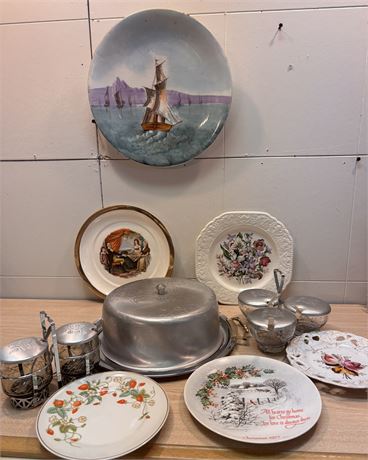 Vintage Decorative Plate & Serveware Collection – Limoges, Lord Nelson Pottery 1
