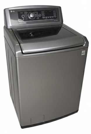 LG 5.2 Cu. Ft. Mega Capacity TurboWash Washer with Steam - Graphite Steel G