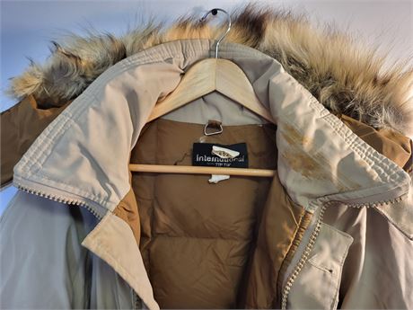 CB International Tip Top Fur-Trimmed Winter Parka OA