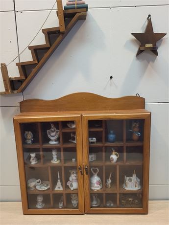 Vintage Curio Display & Miniature Collection 13