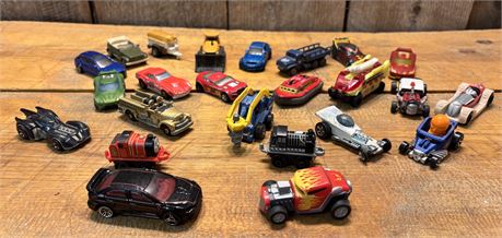 Vintage & Modern Toy Cars - Hot Wheels, Matchbox, Thomas Minis, Batmobile 3