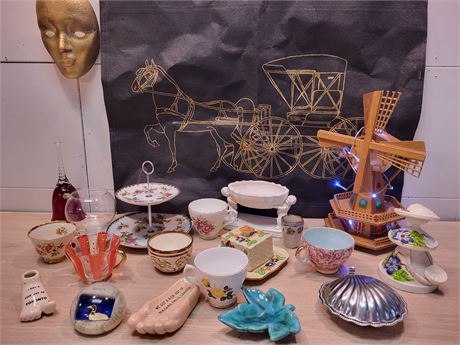 Charming Vintage Tea Time & Curio Selection 10