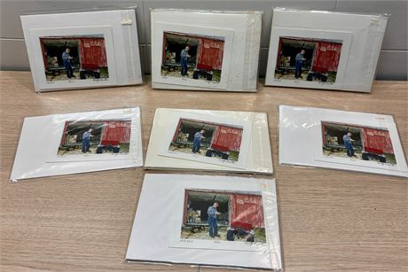 Betty Oulton Limited Edition Prints "Ben" - Signed & Numbered (Lot of 7)FS