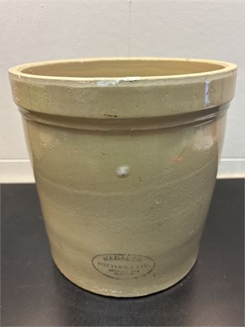 Antique Medalta Potteries Ltd. 1-Gallon Stoneware Crock 6