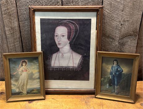 Vintage Trio of Classic Masterpiece Prints 19