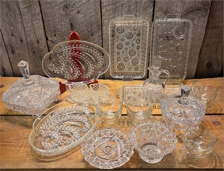 Vintage Crystal & Pressed Glass Collection - Bohemian Lead Crystal 16