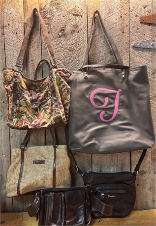 Designer Handbag Bundle: Danier Leather, Thirty-One Tote, David Jones & More 3