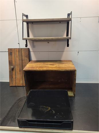 Rustic Kitchen Storage & Display Set 20