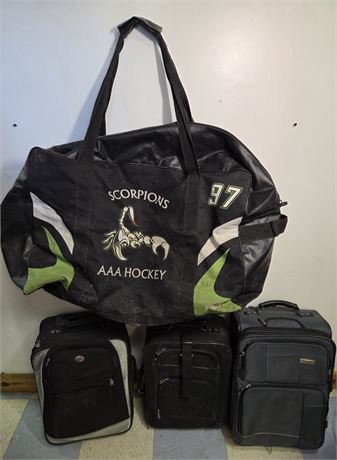 Bundle of 4 Travel & Sports Bags - American Tourister, Ricardo Elite & More 18