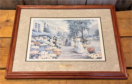 RoseMarie Condon "La Jardinière" Signed Limited Edition Lithograph 2098/4950 OA