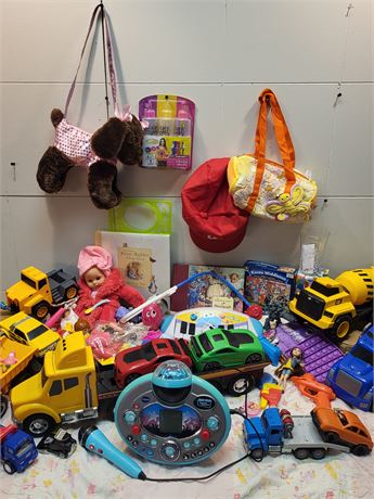 Assorted Children's Toy and Activity Bundle