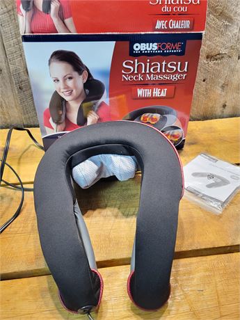 ObusForme Shiatsu Neck Massager with Heat
