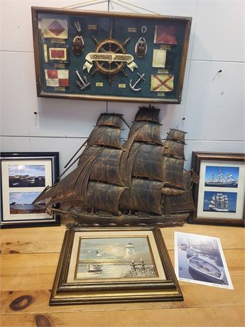 Nautical Wall Decor and Print Collection