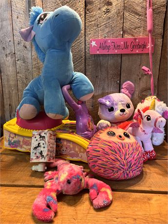 Shimmer and Shine Magic Carpet Toy, LeapFrog Violet, Ty Plush, & "Always Kiss Me