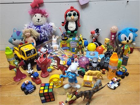 Massive Assortment of Collectible Figures and Toys 20