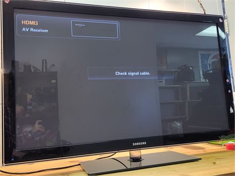 Samsung 50-Inch 1080p Plasma TV with Stand