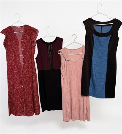 4 Women's Dresses - Variety of Styles & Sizes 3