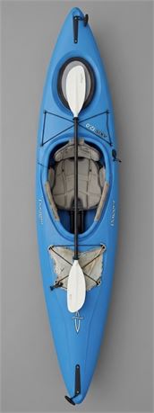Dagger Axis 12.0 Crossover Kayak – 12ft Blue – With Lavika Paddle & Skeg