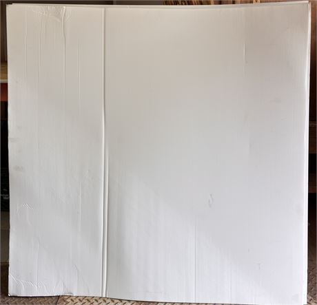 (3) Plaskolite 48" x 96" White Corrugated Plastic Sheet (4mm Thick)