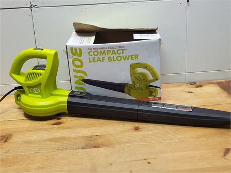 ​Sun Joe 6A Corded Electric Compact Leaf Blower | Model SBJ597E