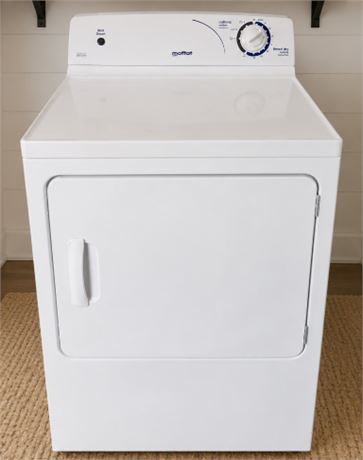 Moffat by GE Commercial 240V Electric Clothes Dryer | Model MTMX050EF3WW | HEATS