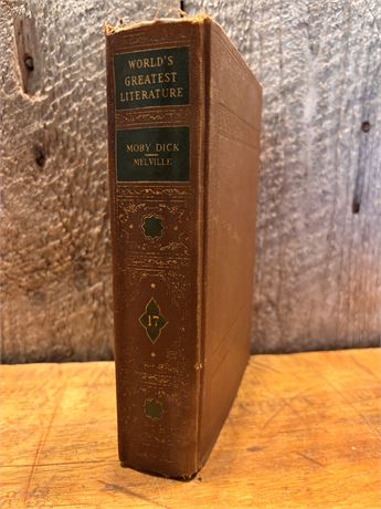 Antique 1936 MOBY DICK or The White Whale Hardcover