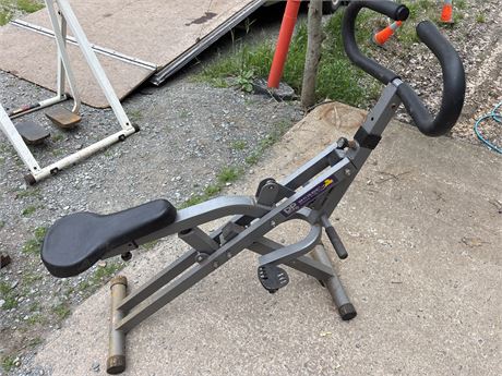 DP Iron Horse II Gravity Body Lift Exercise Rider Machine