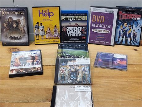 Assorted Movies, Documentaries & Music Media Collection 18