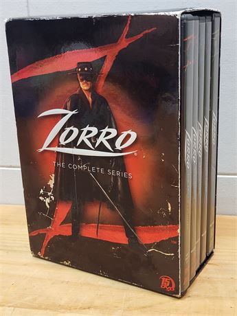 Zorro: The Complete Series 15-DVD Box Set (A&E, 2010)