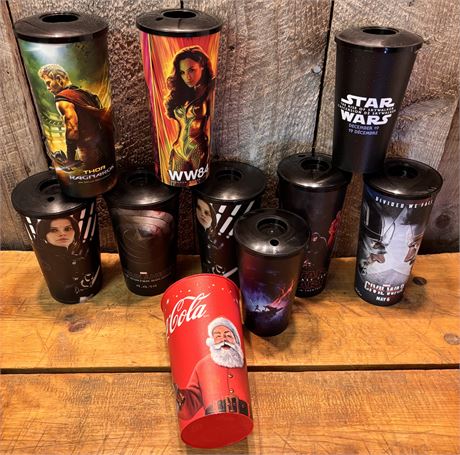 Collectible Movie Theater Cups & Lids