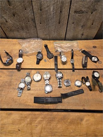 As-Is Watch Collection Repair & Parts Group – Daniel Wellington, Timex, Gitano,