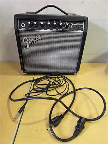 Fender Champion 20 Guitar Combo Amplifier - Model PR 4221