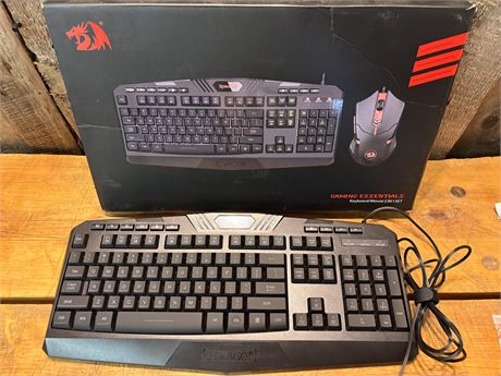 Redragon RGB Backlit Wired Gaming Keyboard (Keyboard Only)