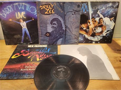 Assorted Vintage Vinyl Records