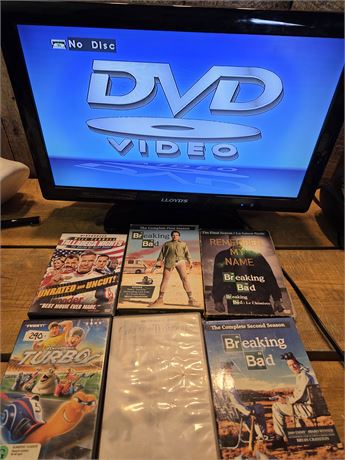 Lloyd's TV/DVD Combo with 6 DVD Sets