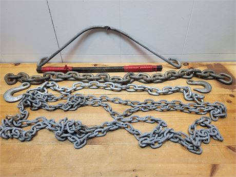 Assorted Towing and Rigging Equipment