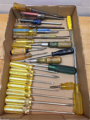 Assorted Screwdriver Collection